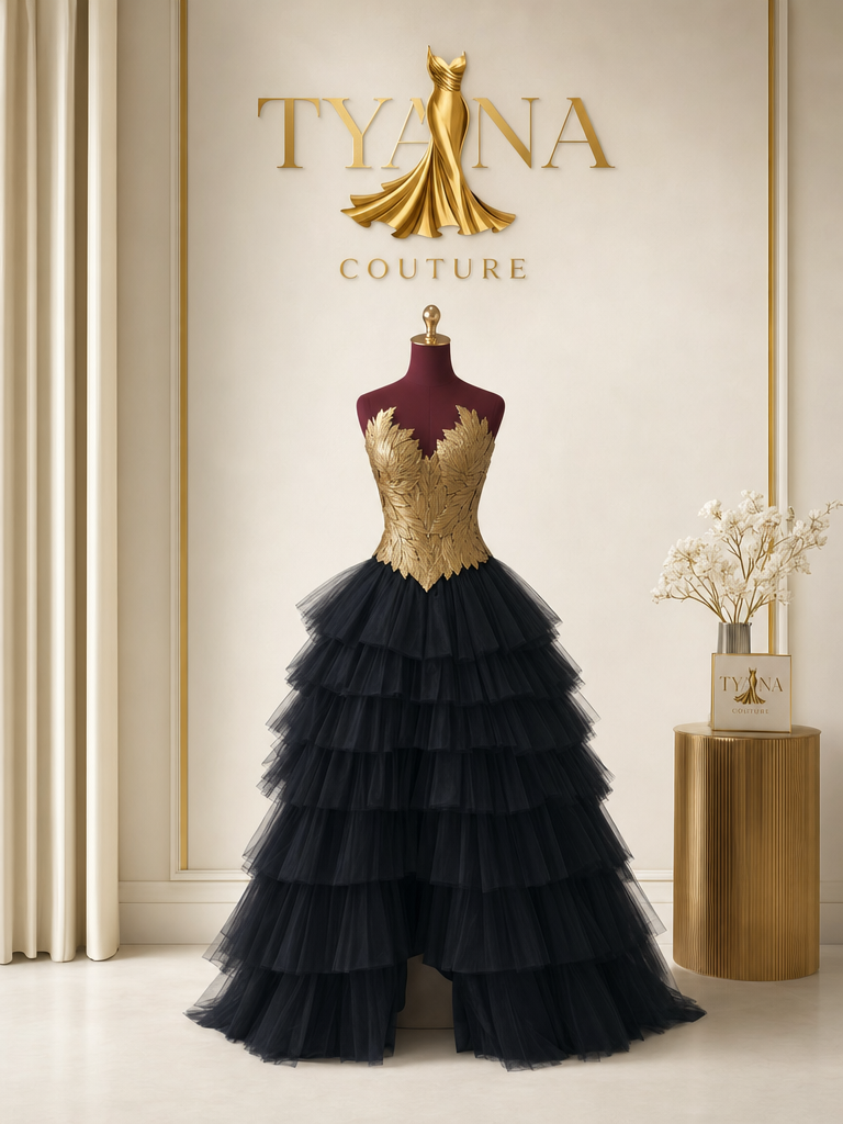 Rochie creată manual la Tyana Couture — Colecția 15