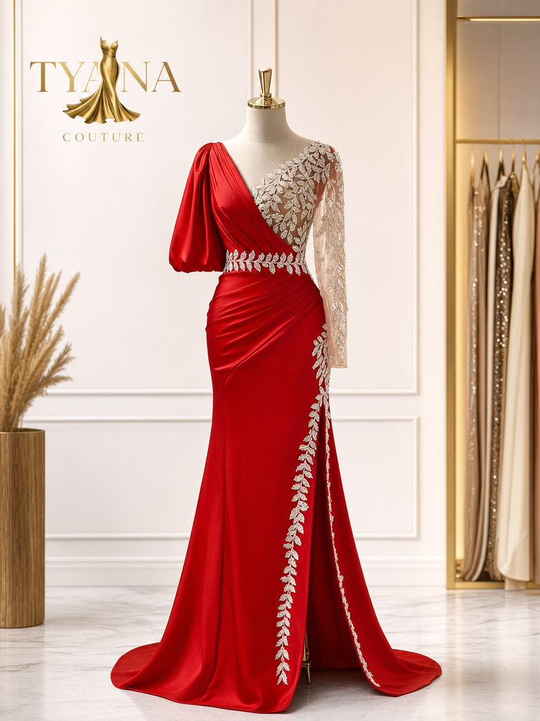 Rochie creată manual la Tyana Couture — Colecția 7