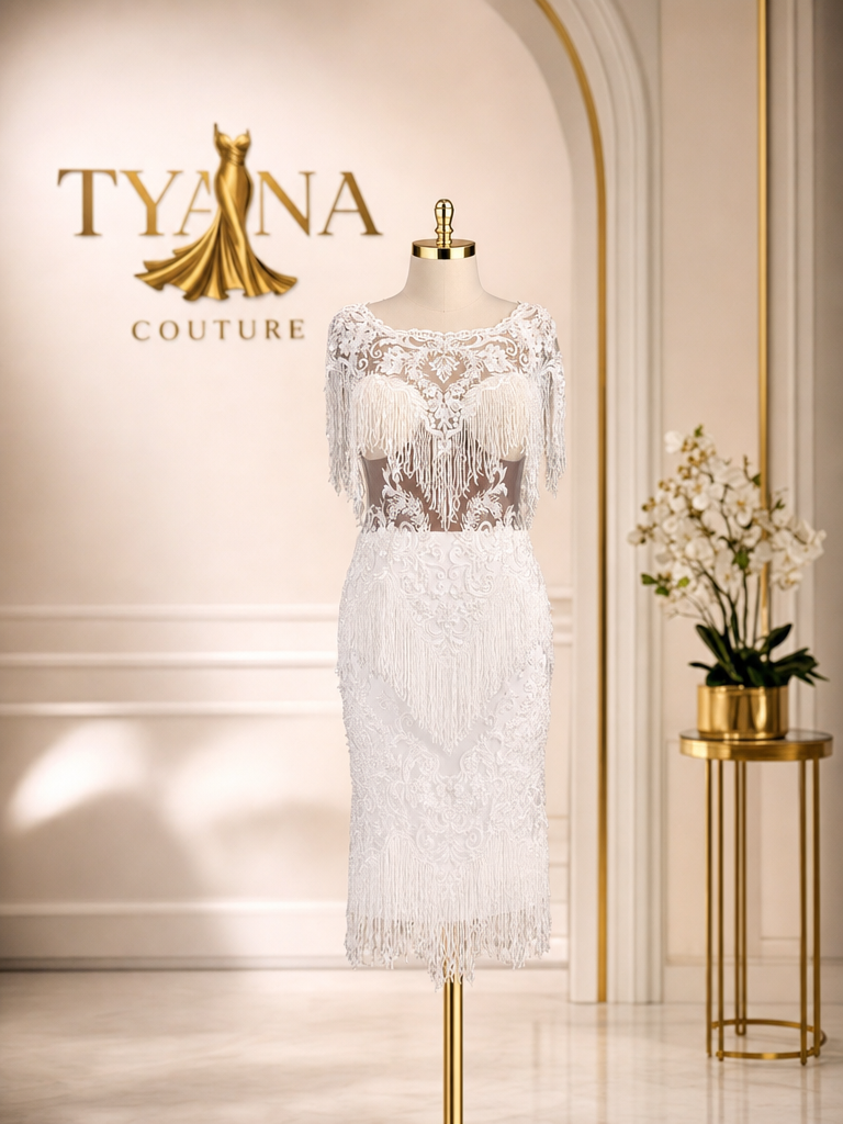 Rochie creată manual la Tyana Couture — Colecția 9